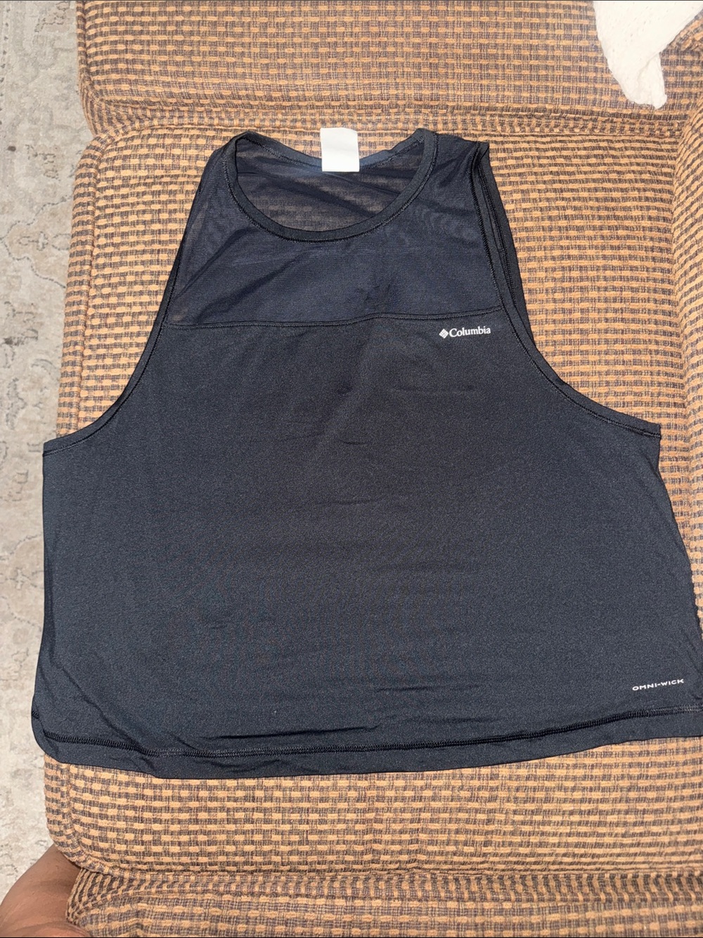 Columbia Black Performance Omni-Wick Tank